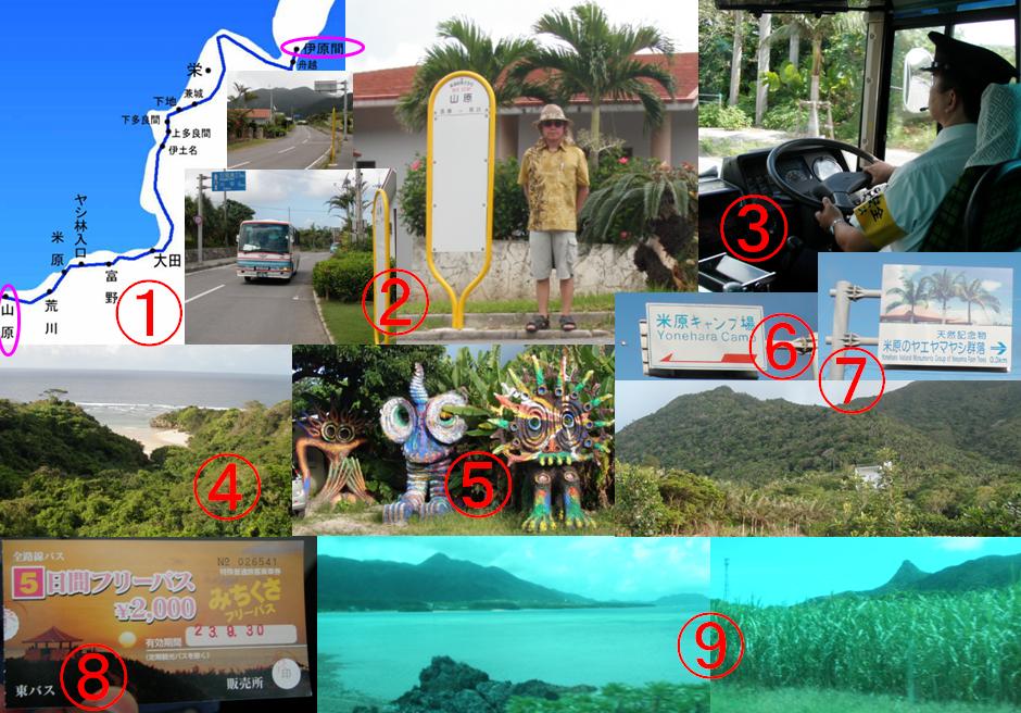 ヒルズヤマバレ 路線バス 石垣島 一周 泊まる レンタルハウス